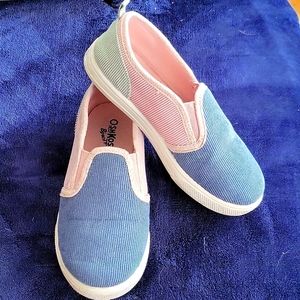 OshKosh Corduroy Multicolor Kids Shoes Size 12